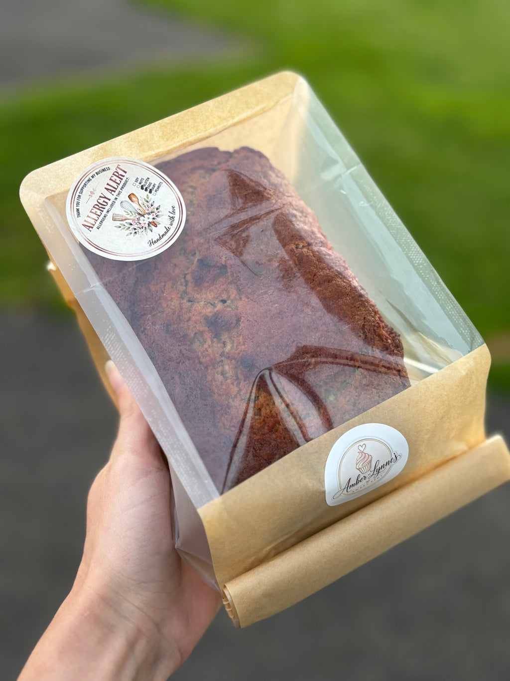 Banana bread loaf