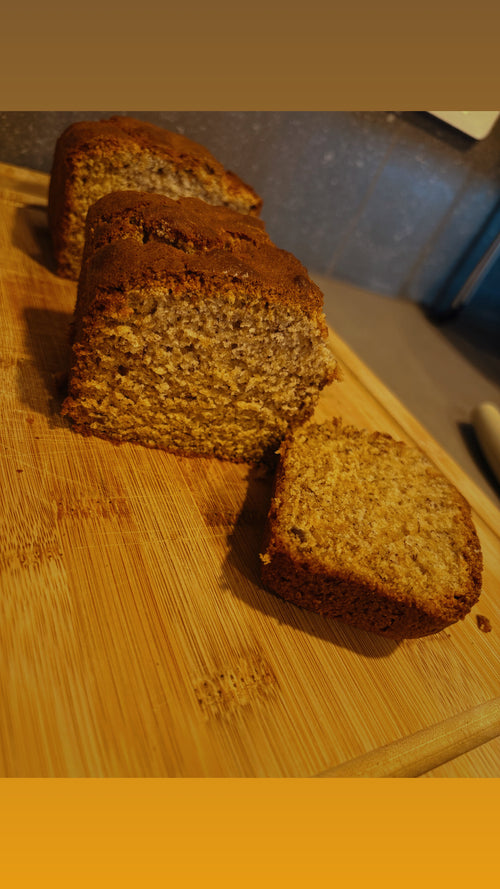 Banana bread loaf
